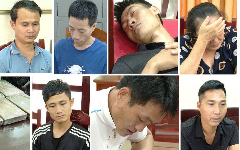 Bảy đối tượng liên quan đường dây mua bán, vận chuyển trái phép ma túy. Phá đường dây mua bán, vận chuyển trái phép số lượng lớn ma túy -0