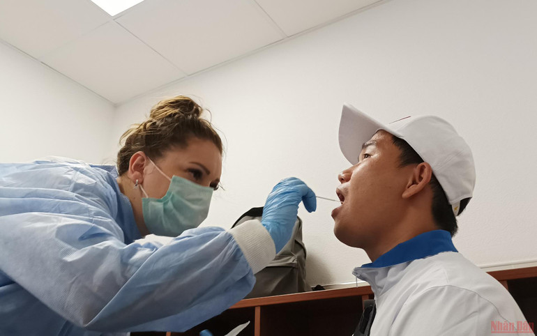 Army Games 2021: Đoàn Việt Nam luyện tập duy trì thể trạng tốt trong những ngày cách ly -1