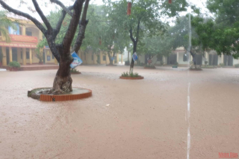 Mưa lũ gây nhiều thiệt hại ở Bắc Giang -0