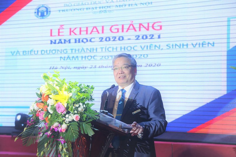 Trường đại học Mở Hà Nội khai giảng năm học mới 2020-2021 -0