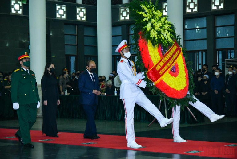 Cử hành trọng thể Lễ tang Đại tướng Phùng Quang Thanh -0