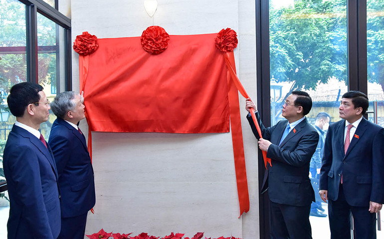 Chủ tịch Quốc hội Vương Đình Huệ: Tiếp tục đẩy mạnh cải cách tư pháp trong Tòa án nhân dân với nhiều giải pháp đổi mới, sáng tạo -0