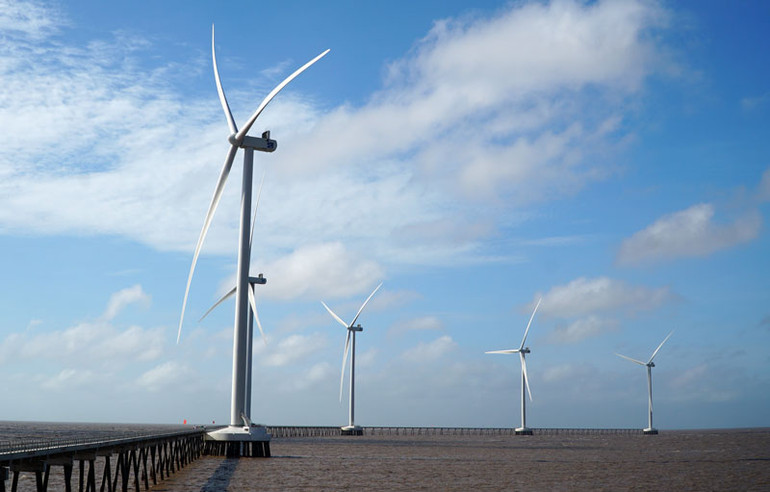Khánh thành Nhà máy điện gió 30MW tại Sóc Trăng -0