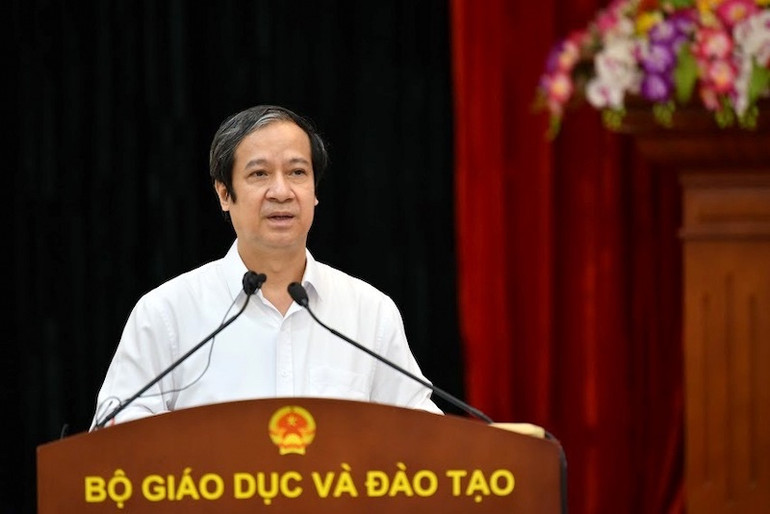 Bộ trưởng Giáo dục và Đào tạo Nguyễn Kim Sơn Nhìn lại một năm triển khai chương trình giáo dục phổ thông mới -0