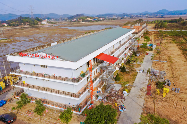 Những hình ảnh đầu tiên của Bệnh viện dã chiến số 3 Hải Dương -0