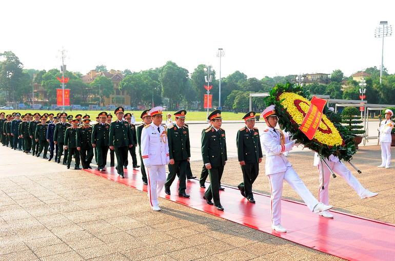 Lãnh đạo Đảng, Nhà nước vào Lăng viếng Chủ tịch Hồ Chí Minh -0