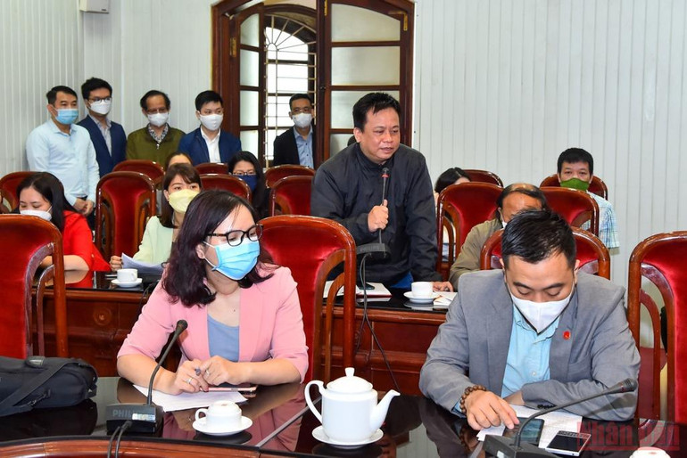 Hình ảnh: Họp báo phát động Giải thưởng toàn quốc về thông tin đối ngoại lần thứ VIII và ra mắt cuốn sách “Rạng danh Tổ quốc, Cơ đồ Việt Nam - Dấu ấn 2021” -0