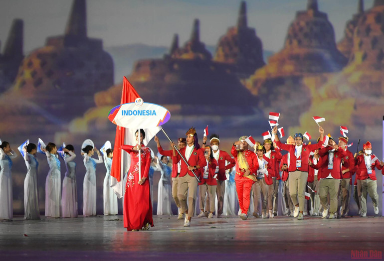 (Ảnh: Thành Đạt) Những hình ảnh ấn tượng trong Lễ khai mạc SEA Games 31 -0