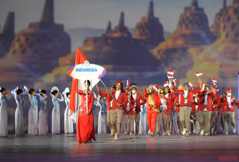 Những hình ảnh ấn tượng trong Lễ khai mạc SEA Games 31 -0