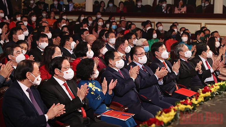 Lễ trao Giải báo chí toàn quốc về xây dựng Đảng lần thứ VI-năm 2021 -0