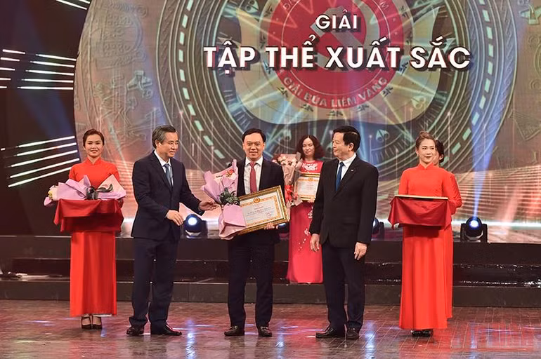 Lễ trao Giải báo chí toàn quốc về xây dựng Đảng lần thứ VI-năm 2021 -0