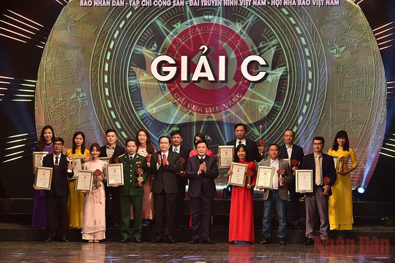 Lễ trao Giải báo chí toàn quốc về xây dựng Đảng lần thứ VI-năm 2021 -0