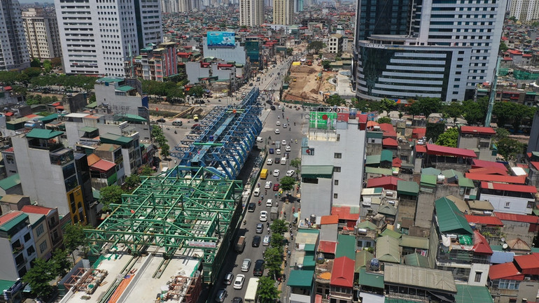 Dự án đường vành đai 2 Ngã Tư Sở - Vĩnh Tuy -0