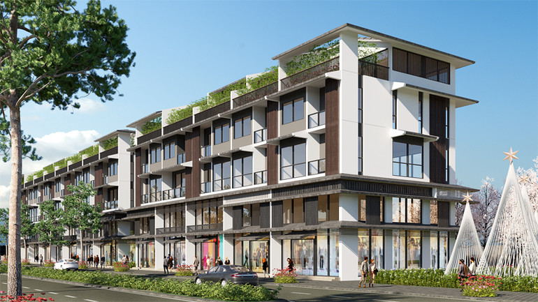 231 căn townhouse tại phân khu Koto được thiết kế theo phong cách truyền thống kết hợp hiện đại. (Ảnh phối cảnh minh họa) Ra mắt phân khu Koto thuộc quần thể nghỉ dưỡng khoáng nóng Sun Beauty Onsen -0