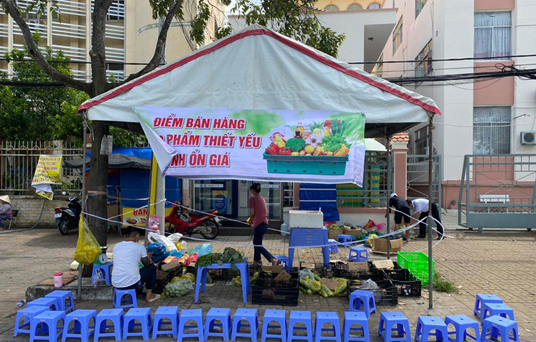 Cần Thơ đưa chợ ra phố trong thời gian giãn cách xã hội -0
