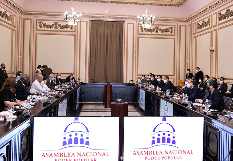 Chủ tịch nước Nguyễn Xuân Phúc hội kiến Chủ tịch Quốc hội Cuba -0