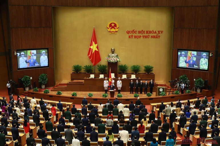 Đồng chí Phạm Minh Chính tuyên thệ nhậm chức Thủ tướng Chính phủ -0