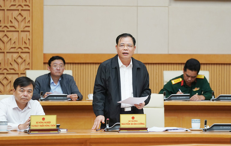 Thường trực Chính phủ họp bàn khắc phục hậu quả mưa lũ miền trung -0