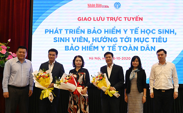 Giao lưu trực tuyến: Phát triển bảo hiểm y tế học sinh, sinh viên, hướng tới mục tiêu bảo hiểm y tế toàn dân -0