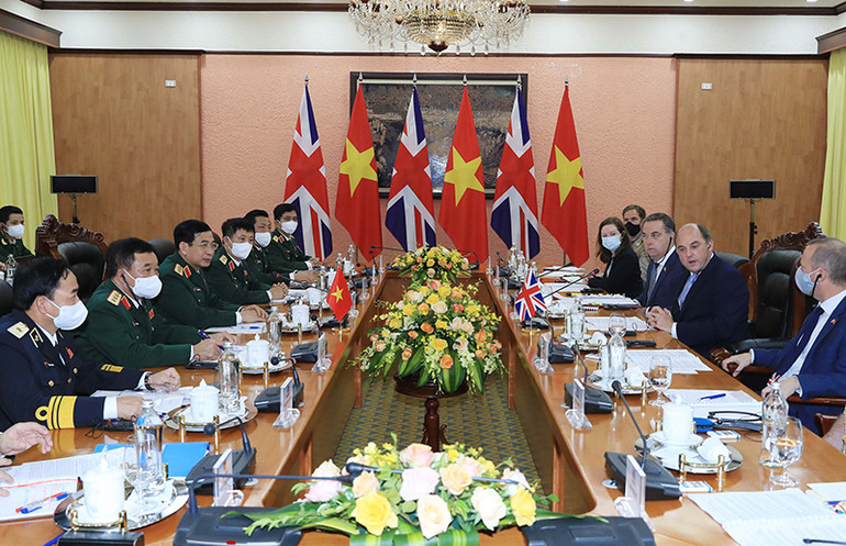 Thúc đẩy hợp tác quốc phòng giữa Việt Nam và Liên hiệp Vương quốc Anh và Bắc Ai-len -0