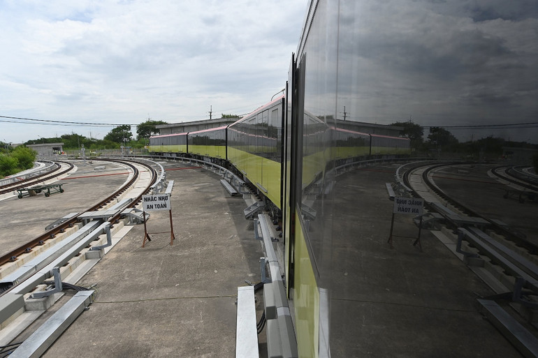 Chạy thử nghiệm tuyến đường sắt trên cao đoạn Nhổn – Cầu Giấy -0