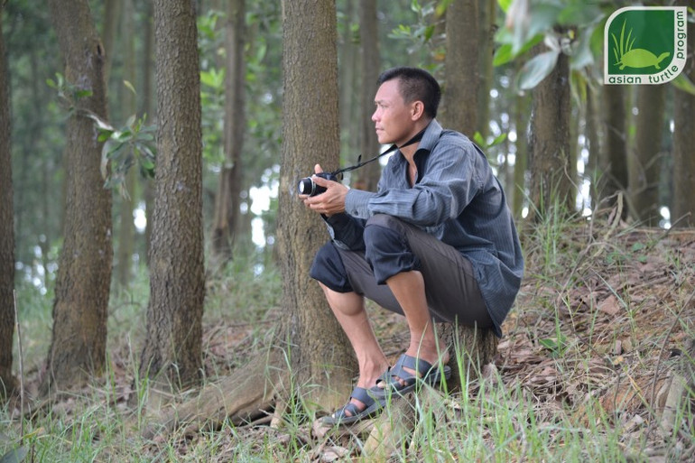 Thêm bằng chứng về sự tồn tại của cá thể rùa Hoàn Kiếm thứ hai ở hồ Đồng Mô -0