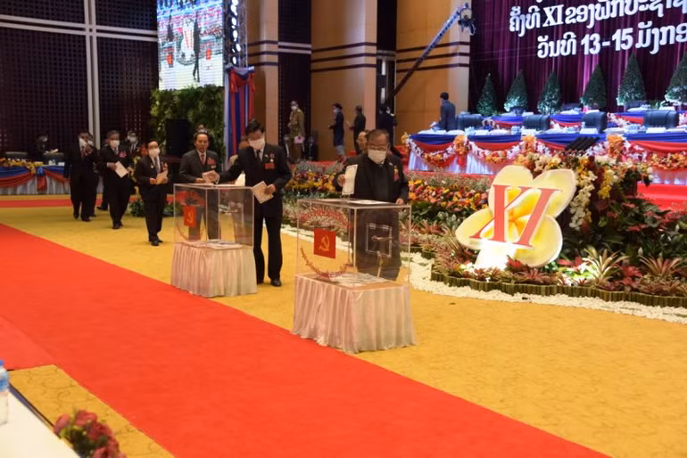 Đại hội Đảng NDCM Lào bầu Ban Chấp hành T.Ư khóa XI -0