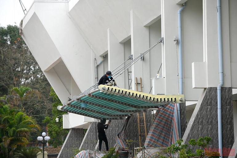 Hà Nội: Các nhà thi đấu, sân vận động gấp rút chuẩn bị cho SEA Games 31 -0