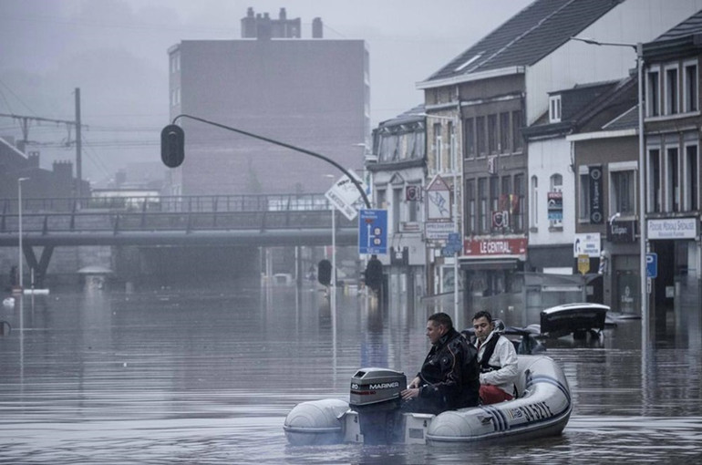 Châu Âu trải qua đợt ngập lụt lịch sử -0