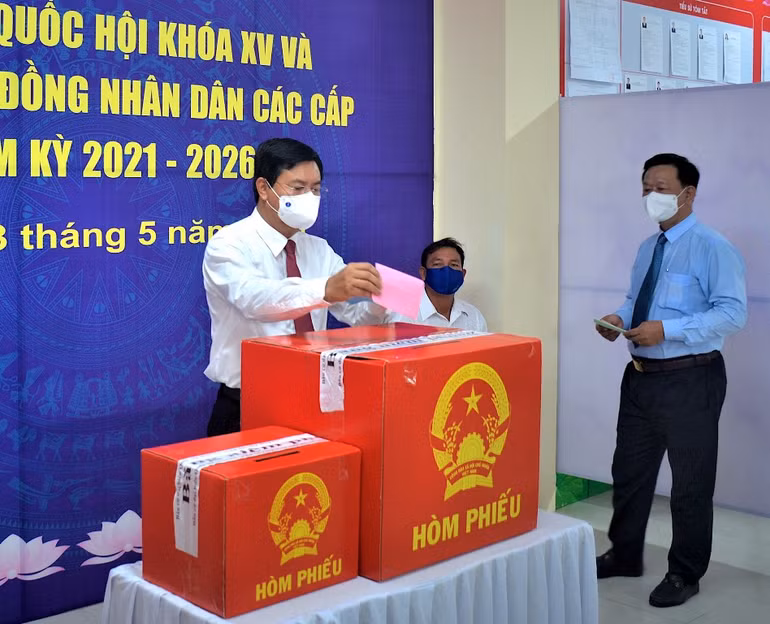 Đi bầu cử nơi địa đầu cực nam Tổ quốc -0