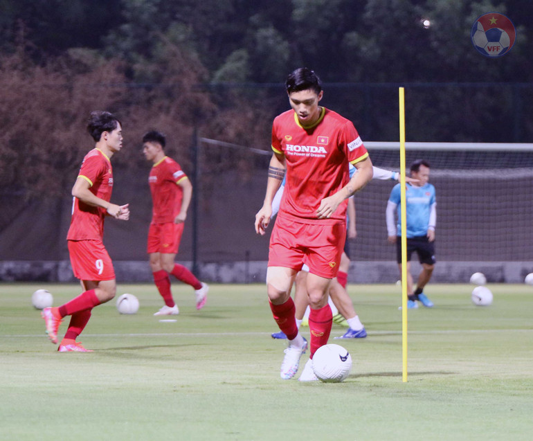 Đội tuyển Việt Nam chuẩn bị kỹ các phương án cho trận đấu với UAE -0