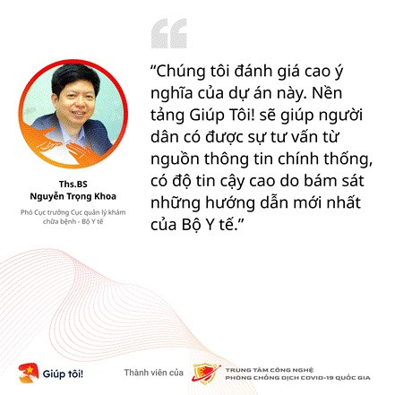 Ra mắt nền tảng Giúp tôi! tư vấn sức khỏe miễn phí trong dịch Covid-19 -0
