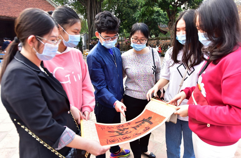 Hội Xuân Văn Miếu thực hiện nghiêm quy định phòng dịch -0