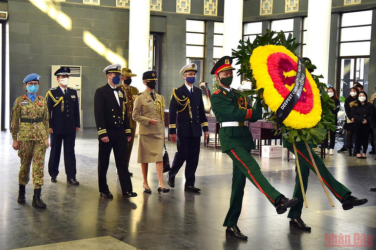 Thương tiếc Trung tá Đỗ Anh - sỹ quan gìn giữ hòa bình hy sinh khi làm nhiệm vụ nhân đạo quốc tế -0