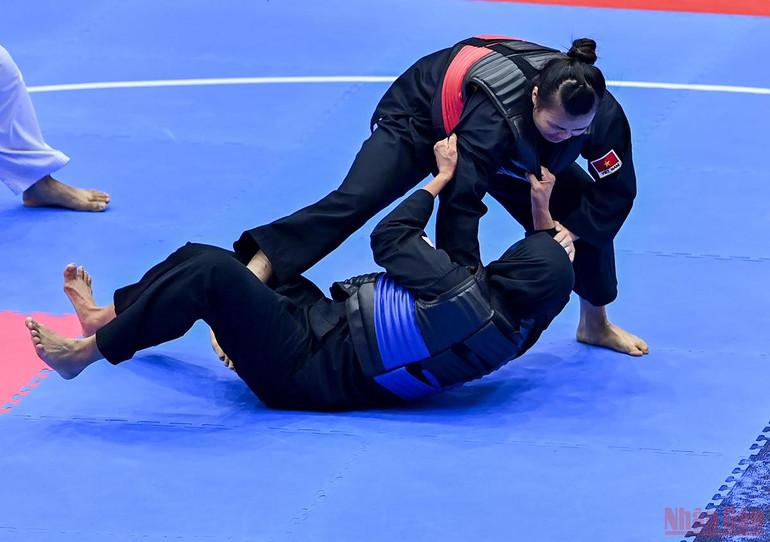 Thu Nghĩa, Đình Nam mang về Huy chương Vàng cho Pencak Silat -0