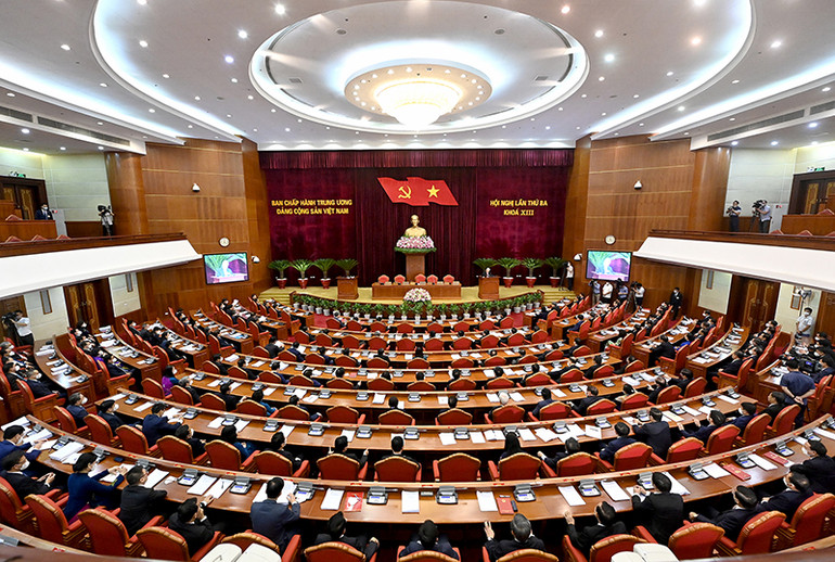 Bế mạc Hội nghị lần thứ ba Ban Chấp hành Trung ương Đảng khóa XIII -0