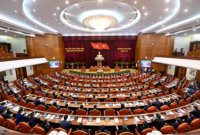 Bế mạc Hội nghị lần thứ ba Ban Chấp hành Trung ương Đảng khóa XIII -0