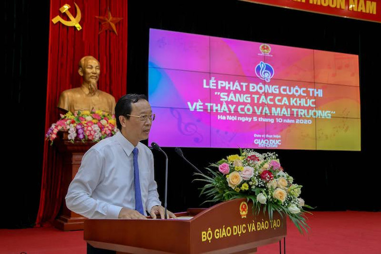 Phát động thi sáng tác ca khúc về thầy cô và mái trường -0