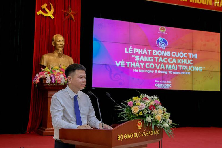 Phát động thi sáng tác ca khúc về thầy cô và mái trường -0