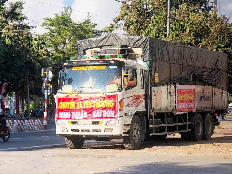 Chuyến xe yêu thương từ Ninh Thuận -0