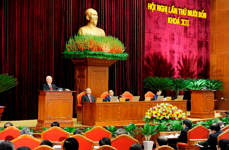 Khai mạc Hội nghị lần thứ 14 Ban Chấp hành T.Ư Đảng khóa XII -0