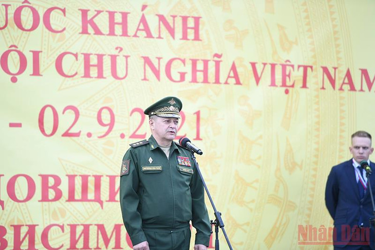 Hoạt động kỷ niệm 76 năm Quốc khánh Việt Nam tại thao trường Alabino -0