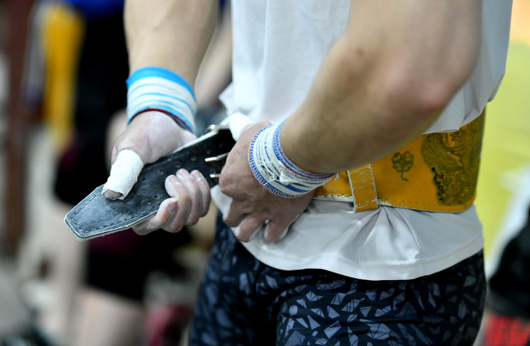 Đô cử Việt Nam tập luyện, quyết tâm giành vàng trên sân nhà -0