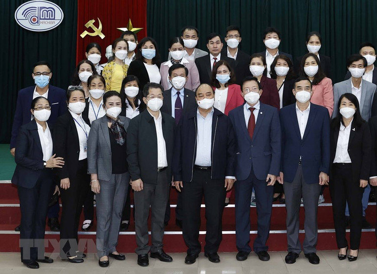 Chủ tịch nước Nguyễn Xuân Phúc dự tọa đàm về thành phố Đà Nẵng -0