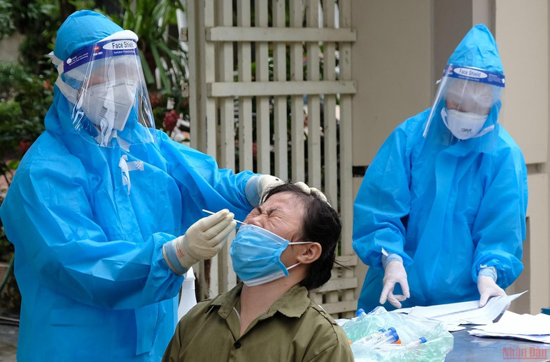 Hà Nội: Mê Linh thần tốc truy vết ổ dịch Tiến Thắng -0