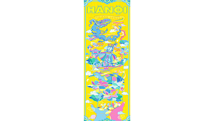 Họa sĩ trẻ vẽ để yêu Hà Nội sáng tạo -0