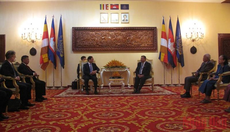 Hoạt động của Bộ trưởng Ngoại giao Bùi Thanh Sơn tại Campuchia -0