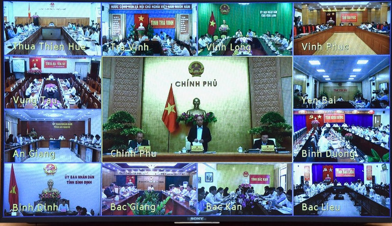 Thủ tướng Nguyễn Xuân Phúc chủ trì hội nghị trực tuyến giải ngân vốn ODA và vốn vay ưu đãi nước ngoài -0