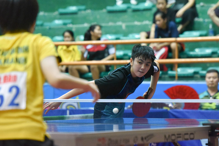 Những hình ảnh đẹp tại các Giải vô địch bóng bàn toàn quốc Báo Nhân Dân -2