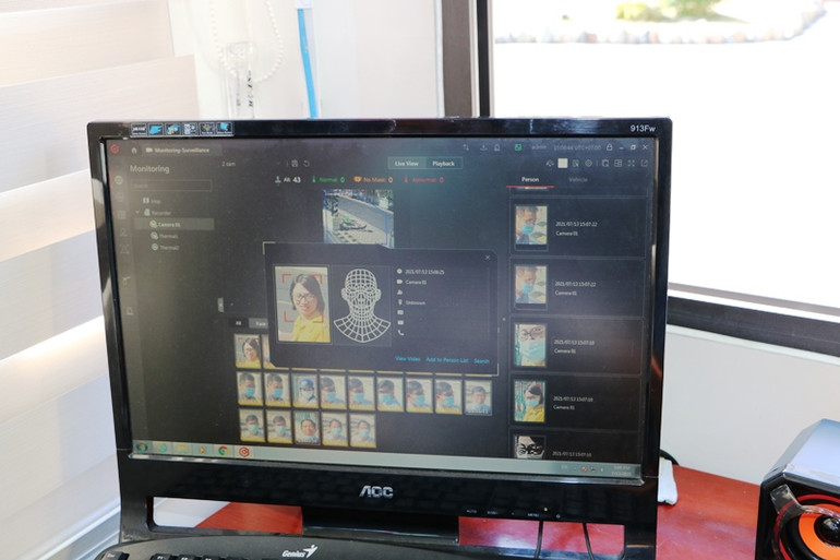 Ứng dụng camera cảm biến nhiệt nhận dạng khuôn mặt trong phòng, chống dịch -0